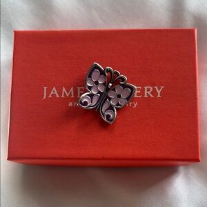 James Avery Enamel Butterfly Charm
